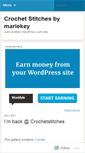 Mobile Screenshot of crochetstitches.wordpress.com