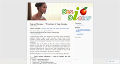 Desktop Screenshot of indianyogaexpert.wordpress.com