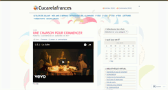 Desktop Screenshot of cucarelafrances.wordpress.com
