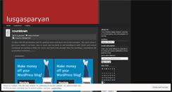 Desktop Screenshot of lusgasparyan.wordpress.com