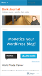Mobile Screenshot of darkjournal.wordpress.com