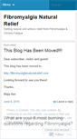 Mobile Screenshot of fibromyalgianaturalrelief.wordpress.com