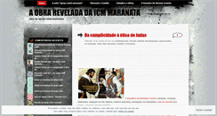 Desktop Screenshot of obramaranatarevelada.wordpress.com