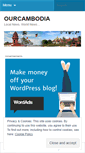 Mobile Screenshot of ourcambodia.wordpress.com