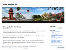 Tablet Screenshot of ourcambodia.wordpress.com