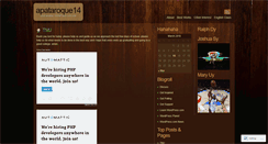 Desktop Screenshot of apataroque14.wordpress.com