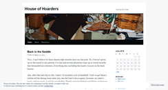 Desktop Screenshot of houseofhoarders.wordpress.com