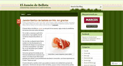 Desktop Screenshot of blogjamondebellota.wordpress.com
