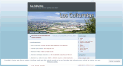 Desktop Screenshot of losculturetas.wordpress.com