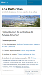 Mobile Screenshot of losculturetas.wordpress.com