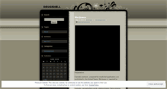 Desktop Screenshot of drugshell.wordpress.com