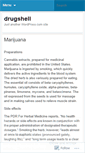 Mobile Screenshot of drugshell.wordpress.com