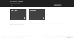 Desktop Screenshot of home.bancdebinarycomplaints.wordpress.com