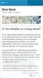 Mobile Screenshot of dondent.wordpress.com