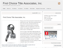 Tablet Screenshot of firstchoicets.wordpress.com
