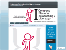 Tablet Screenshot of coachingcongresonacional.wordpress.com