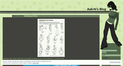 Desktop Screenshot of aakritijain.wordpress.com
