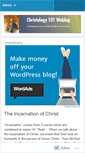 Mobile Screenshot of christology101.wordpress.com