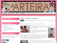 Tablet Screenshot of docearteira.wordpress.com