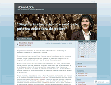 Tablet Screenshot of monamusca.wordpress.com