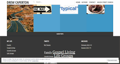 Desktop Screenshot of drewcaperton.wordpress.com