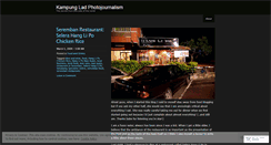 Desktop Screenshot of kampunglad.wordpress.com