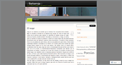 Desktop Screenshot of barbarroja.wordpress.com