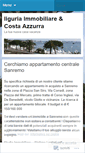 Mobile Screenshot of liguriaimmobiliare.wordpress.com