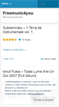 Mobile Screenshot of fremusic4you.wordpress.com