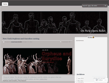 Tablet Screenshot of onparisoperaballet.wordpress.com