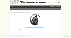 Desktop Screenshot of lacompagniadelluppolo.wordpress.com