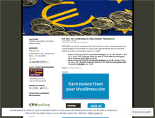 Tablet Screenshot of europene.wordpress.com