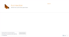 Desktop Screenshot of ellymackay.wordpress.com