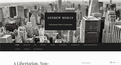 Desktop Screenshot of andrewmoran.wordpress.com