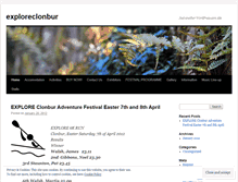 Tablet Screenshot of exploreclonbur.wordpress.com