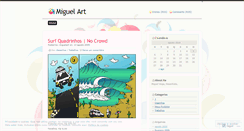 Desktop Screenshot of miguelart.wordpress.com