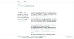 Desktop Screenshot of mimisteria.wordpress.com