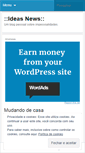 Mobile Screenshot of ideasnews.wordpress.com