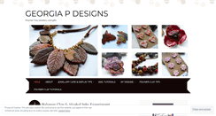 Desktop Screenshot of georgiapdesigns.wordpress.com