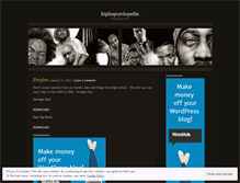 Tablet Screenshot of hiphopcyclopedia.wordpress.com