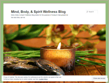 Tablet Screenshot of mindbodyspiritwellnessblog.wordpress.com