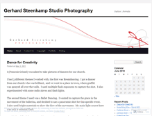 Tablet Screenshot of gerhardsteenkampportraits.wordpress.com