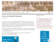 Tablet Screenshot of centerrightnebraska.wordpress.com