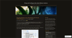 Desktop Screenshot of cloudliving.wordpress.com