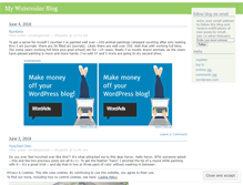 Tablet Screenshot of mywatercolorblog.wordpress.com