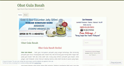 Desktop Screenshot of obatgulabasahblog.wordpress.com