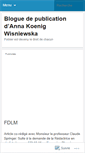 Mobile Screenshot of annakoenigwisniewska.wordpress.com