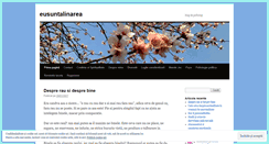 Desktop Screenshot of eusuntalinarea.wordpress.com