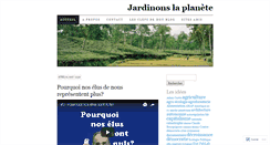 Desktop Screenshot of jardinons.wordpress.com