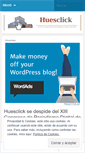 Mobile Screenshot of huesclick.wordpress.com